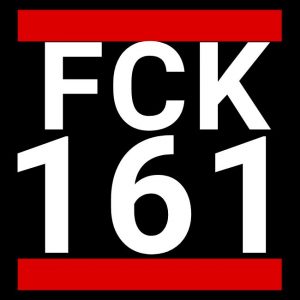 FCK 161 Anti-Antifa Aufkleber | Gegen Linksextremismus