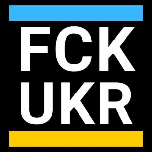 FCK Ukraine Aufkleber | Pro Russland Aufkleber