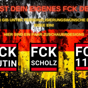 Eigener FCK Aufkleber | 5*5cm