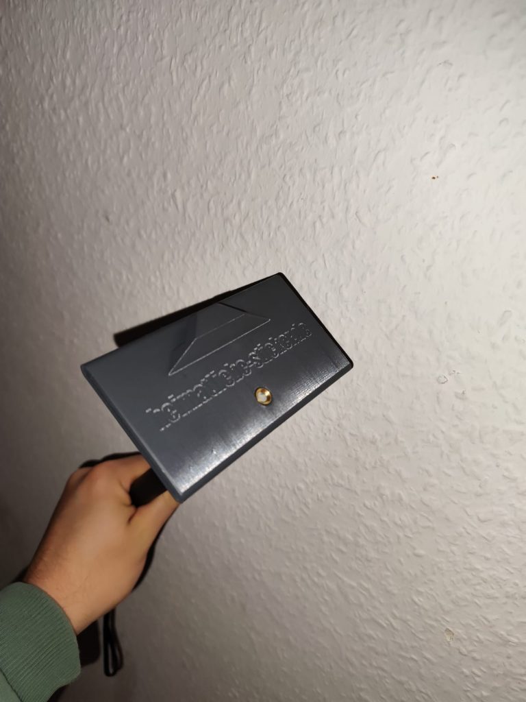 Bild von einem Aufkleberstab oder Stickerstab